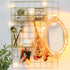 Grid Wire Board for Memo Picture Panel, Wall Decoration for Room Office, Photo Hanging Art Display Organizer
