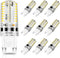 YGS-Tech Dimmable G9 LED Bulbs, 4W (35W Halogen Equivalent), 6000K Daylight White, 10-Pack