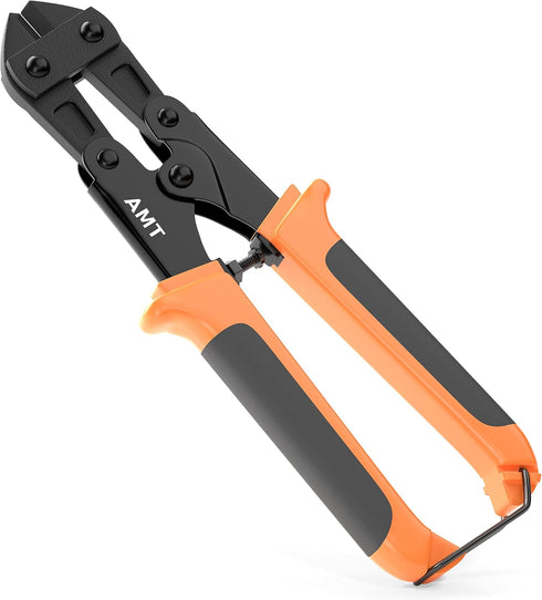 AMERICAN MUTT TOOLS Mini Bolt Cutter, 8 Inch Heavy Duty Wire Cutters for Fence and Steel Wire