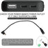 Penitue 7.4V/9V 11.42in PD3.0 PD4.0 Heated Jacket Adapter, USB C to DC Cable Heated Gear Vest Accessories Battery