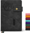 Blank Journal Notebook, A5 Hardcover Leather Sketchbook, 200 Pages Thick Paper for Drawing & Writing