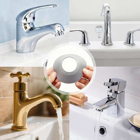 WSIWZAI 4PCS Small Sink Faucet Splash Handle Drip Guard Mat Silicone Pad Protectors Behind Draining for Kitchen
