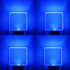 Blue Night Light Plug in, Dusk to Dawn Sensor Automatic On and