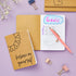 Paper Junkie 12 Pack Journals for Kids - Let's Be Happy Journals Bulk - Kraft Paper Notebooks School Supplies (80 Lined Page, 4 x 5.75 In) by Paper Junkie