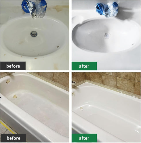 450ml 2 pack, Countertop styleonme Tub and Tile Spray Paint White, * Diy Paint kit, Suitable for Ceramic, Porcelain