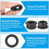 22mm 7/8 Inch Hole,11/16 Inch Grommets, 3Pcs Grommet PATIKIL / Drill ID Rubber Top Hat for Wiring Eyelet Ring Gasket
