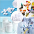 Bettomshin 5Pcs 300ml PE Plastic Food Grade Bottles, Wide Mouth Lab Reagent Storage Container