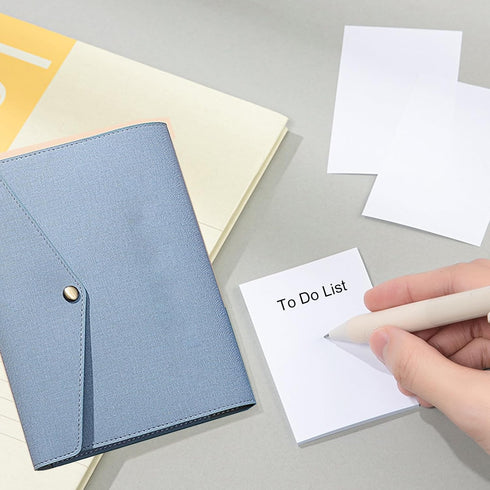 Haploon 60 3x5 Inch 50 Pcs Blank Note Pads, Sheets Per White Scratch Pads, Blank Memo Pads for Grocery List, Server