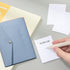 Haploon 60 3x5 Inch 50 Pcs Blank Note Pads, Sheets Per White Scratch Pads, Blank Memo Pads for Grocery List, Server