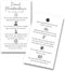 Lashicorn Diamond Microdermabrasion Aftercare Cards | 50 Pack | 2x3.5 inch Business Card