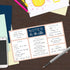 Babysitter Notepad, 50 Pages with Sticky Note Adhesive on Back