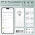CLABEL Thermal Label Maker Machine, 221B Mini Portable Printer, Bluetooth Label Printer for Price Logo Clothing