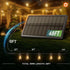 54FT(48+6) Dimmable Bulbs 20+Hrs addlon Solar String Lights Outdoor Waterproof with USB Charging & Remote Control