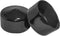 Prescott Plastics 2-Inch (50mm) Round Rubber Plugs, Flexible Black End Caps for Holes, 4 Pack, Made in USA