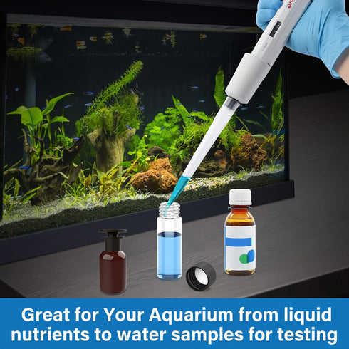 FOUR E'S SCIENTIFIC 1-10ml High-Accurate Single-Channel Manual Adjustable Pipettes