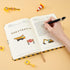 WERNNSAI Luminous Truck Journal, A5 Boys Notebook with Lock, School Travel Diary, Writing Notepad with Keys