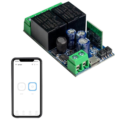 Ewelink WiFi Wireless Smart Relay Module USB DC 5v/12v/24v/48v 2 Channel Switch