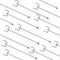 HUHOLE 50PC Pegboard Hooks, Ideal Garage Organization Wall Storage Tool Organizer, Fit 1/4" 1/8" Peg Board