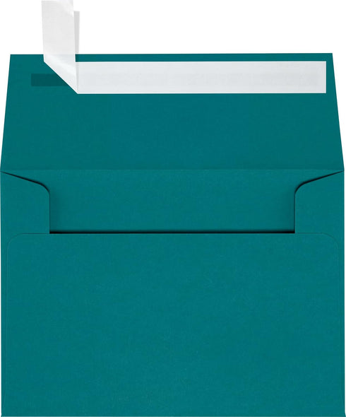 Envelopes Store 4 Bar A1 Invitation Envelopes | Peel & Press | 3 5/8" x 5 1/8" | Teal | 80lb. Text | 50 Qty