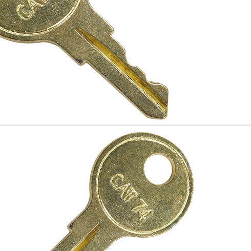 CAT74 33043 74 (Pack 6) Dispenser Keys for Toilet Paper Towel Janitor Cat Dispenser