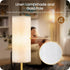 Dimmable 64.4 Bulb 3000K-6500K, DW06LD05W1 Floor Lamps for Living Room with Remote and Foot Switch, Modern Standing