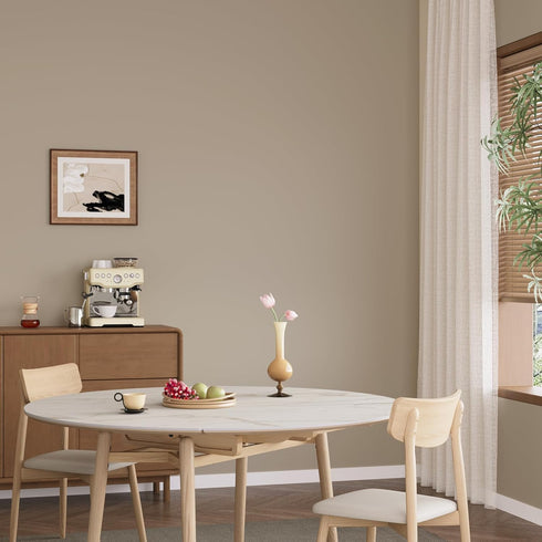15.7''x78.7'' VaryPaper Matte Beige Brown Wallpaper Peel and Stick Light Brown Contact Paper for Walls Removable