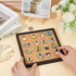 BENECREAT Square Cork Board Bulletin Display Board, Wall Mounted for Home & Office Decor