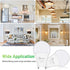 GU24 LED Light Bulb, 3000K Warm White, 9W (100W Equivalent), 800 Lumens, Non-Dimmable, 4-Pack