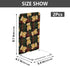 J JOYSAY Holiday Teddy Bears Plaid Print Acrylic Bookends L Shaped Decorative Book Holders Stopper with Non Slip Pads