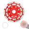 Diamond Concrete Grinding Wheel 4 1/2 Inch for Angle Grinder, Arbor Hole 7/8"-5/8" for Grinding and Polishing Concrete