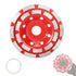 Diamond Concrete Grinding Wheel 4 1/2 Inch for Angle Grinder, Arbor Hole 7/8"-5/8" for Grinding and Polishing Concrete