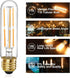 6 Pcs E26 T10 LED Tubular Light Bulbs, 6W Dimmable, Daylight White 4000K, for Pendant Lights, Outdoor Long Light Bulbs