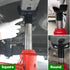 Bottle Jack Adapter for 12t Bottle Jack, Safe Steel Lifting Saddle for 3 Inch and 4 Inch Round & Square Axle Tube