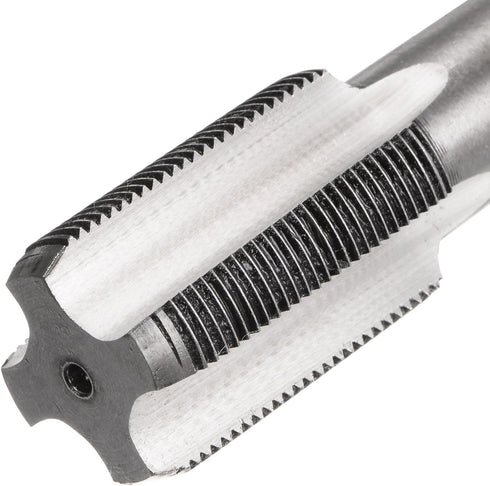 uxcell Metric Hand Tap M27 Thread 1.5 Pitch, 4 Straight Flutes H2 Alloy Tool Steel Tapping Tools for Repairing
