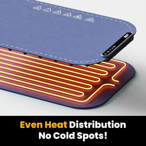 3 10s Magic Mill Warming Mat for Food - Premium XL Electric Warming Tray, Temperature Levels, Fast Heating Silicone