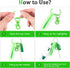 WXJ13 24 Pieces Mini Highlighter Nurse Pen Pack, 6 Tip Highlighter, 6 Retractable Ball Pen, 6 Permanent Marker,