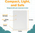 Dry Erase Lapboards - Pack of 25 Whiteboard Set, 9x12, Durable, Portable for Classroom Learning