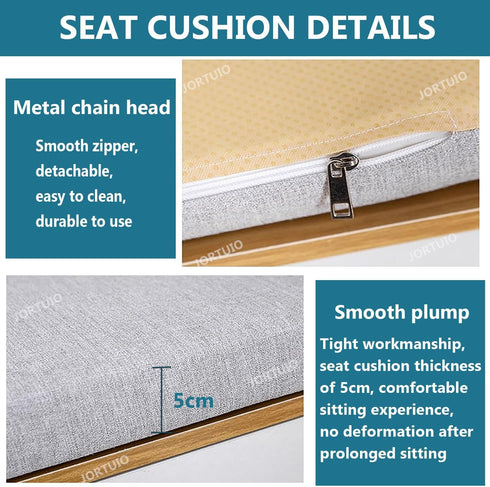 ZEaink 5cm Purple,180x30x5cm) Bench Cushions for Indoor Furniture Piano/Change Shoe Seat Cushions Thickness Non Slip