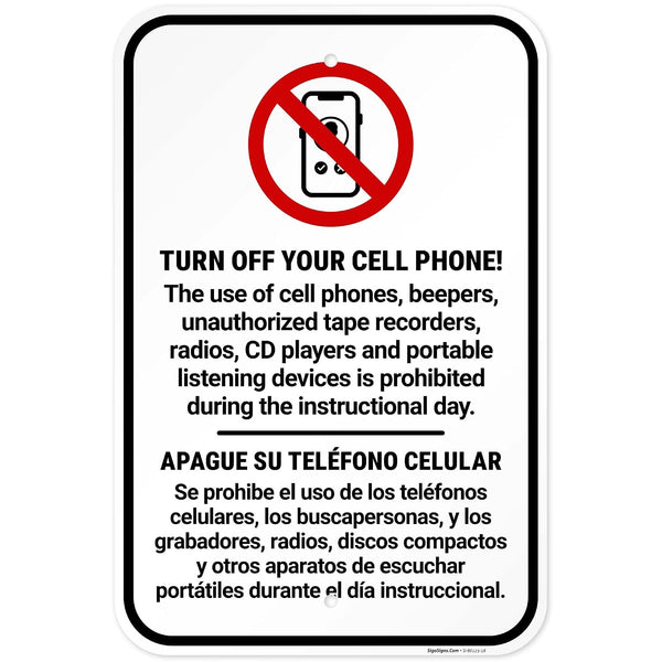 Turn Off Your Cell Phone The use of Cell Phones beepers Unauthorized