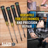 Klein Tools 85616 Precision Torx Screwdriver Set, Tamperproof Security Screwdrivers for Home Repair