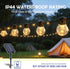 34ft G50 15 Bulbs E26 String Lights with Golden Yellow Light Guide Column LED Shatterproof Waterproof for Outdoor Patio