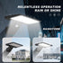 HREVORRYDA Waterproof-4 Remote,520LM IP65 Door,Yard,Deck,Fence,Garage,Pathway,(4.2W) Solar Lights Outdoor Lighting