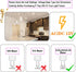 GY6.35 Bulb Dimmable,T4 GY6.35/G6.35 12V 2700K 5W 40-50W Bulb Lighting,6-Pack LED JC Type Bi-pin Base,AC/DC Warm White