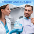 120 12 Sherr Pcs Dental Retainer Cases Bulk with Holes Colors Denture Case Mouth Guard Holder False Teeth Container