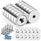 LOVIMAG 12pc Neodymium Rare Earth Magnets, Strong with Countersunk Hole & Iron