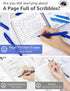 Erasable Gel Pens 0.7mm, KERIFI Blue Heat Erasable Fine Point Ballpoint Pens, Gel Ink Pens with Eraser