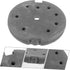 LIFKOME Desk lamp Metal Lamp Base Weight for Nightstand Chassis DIY Display Weight Base Floor Light Stand Light Parts