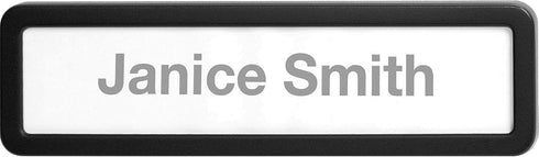 Lorell Recycled Plastic Cubicle Nameplate