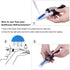 Antifreeze Refractometer - 3-in-1 Coolant Tester for Checking Freezing Point and Concentration