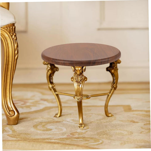 Elegant Solid Wood Stool Replacement Seat for Home and Canteen Use